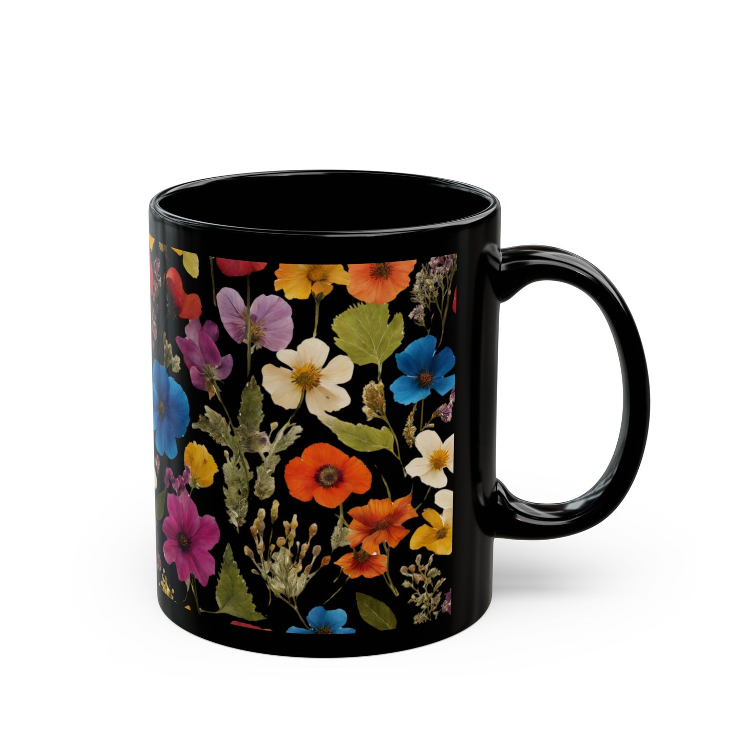'Floral Fest' - Ceramic Mug 11oz