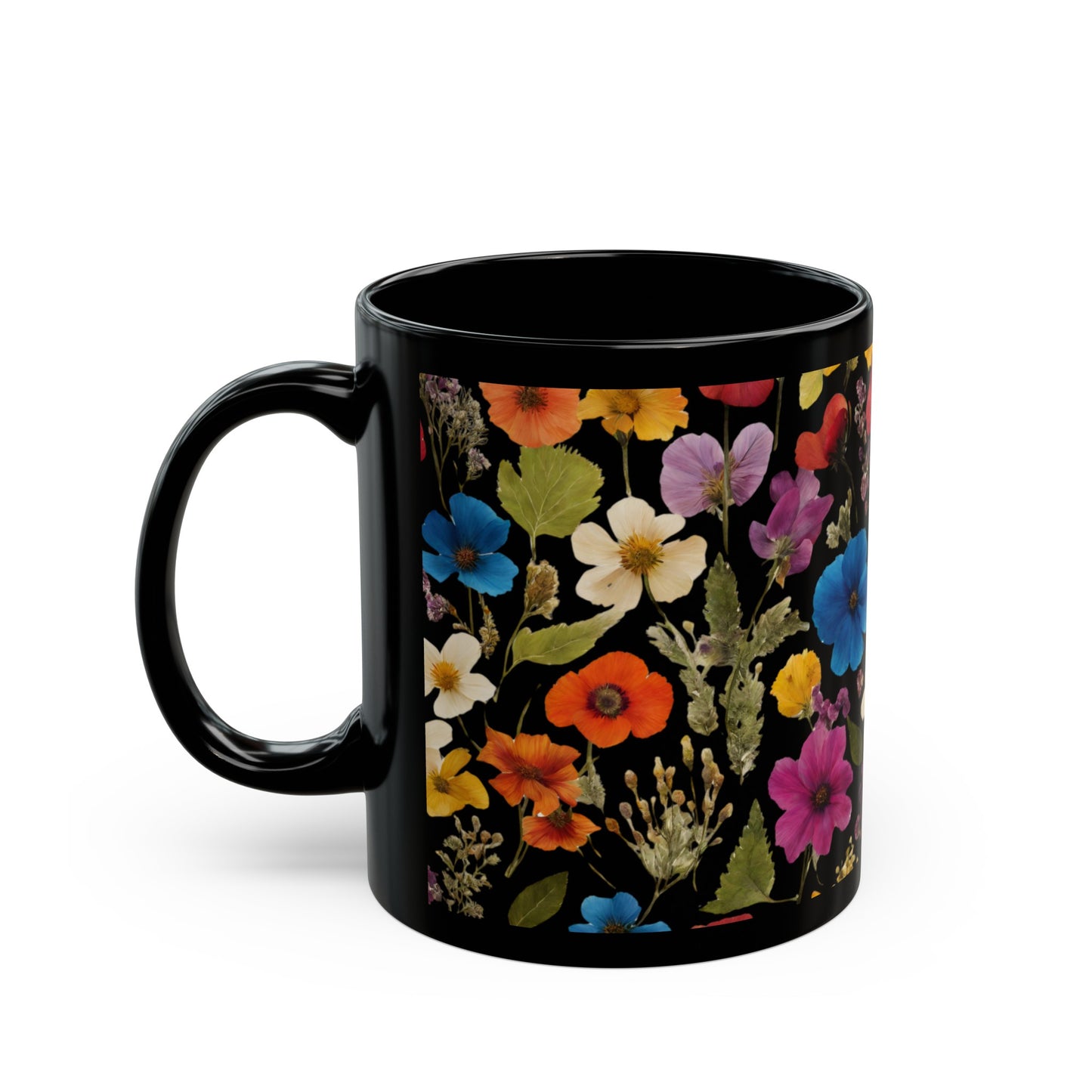 'Floral Fest' - Ceramic Mug 11oz