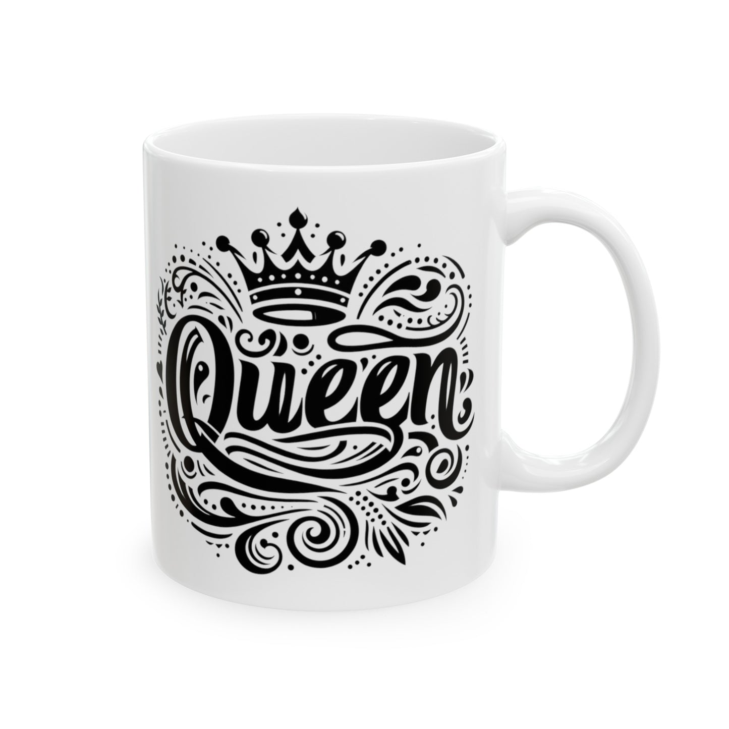 'Queen' - Ceramic Mug, 11oz