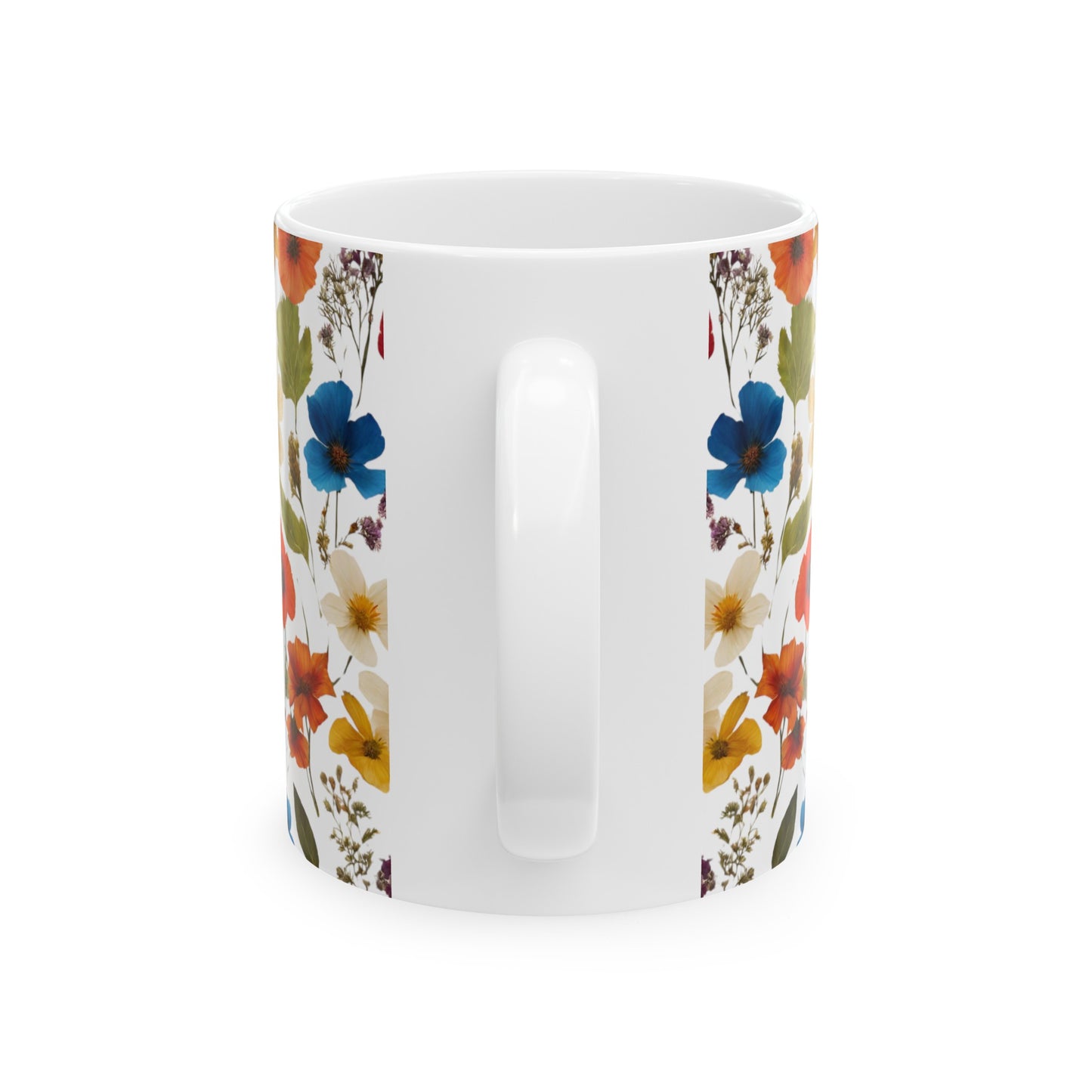 'Floral Fix' - Ceramic Mug, 11oz