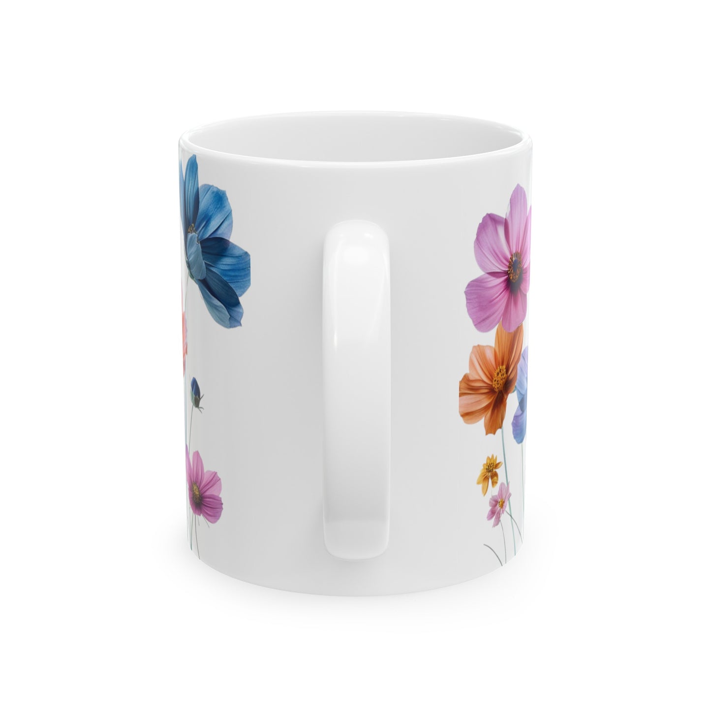 'Beauty Blooms' - Ceramic Mug, 11oz