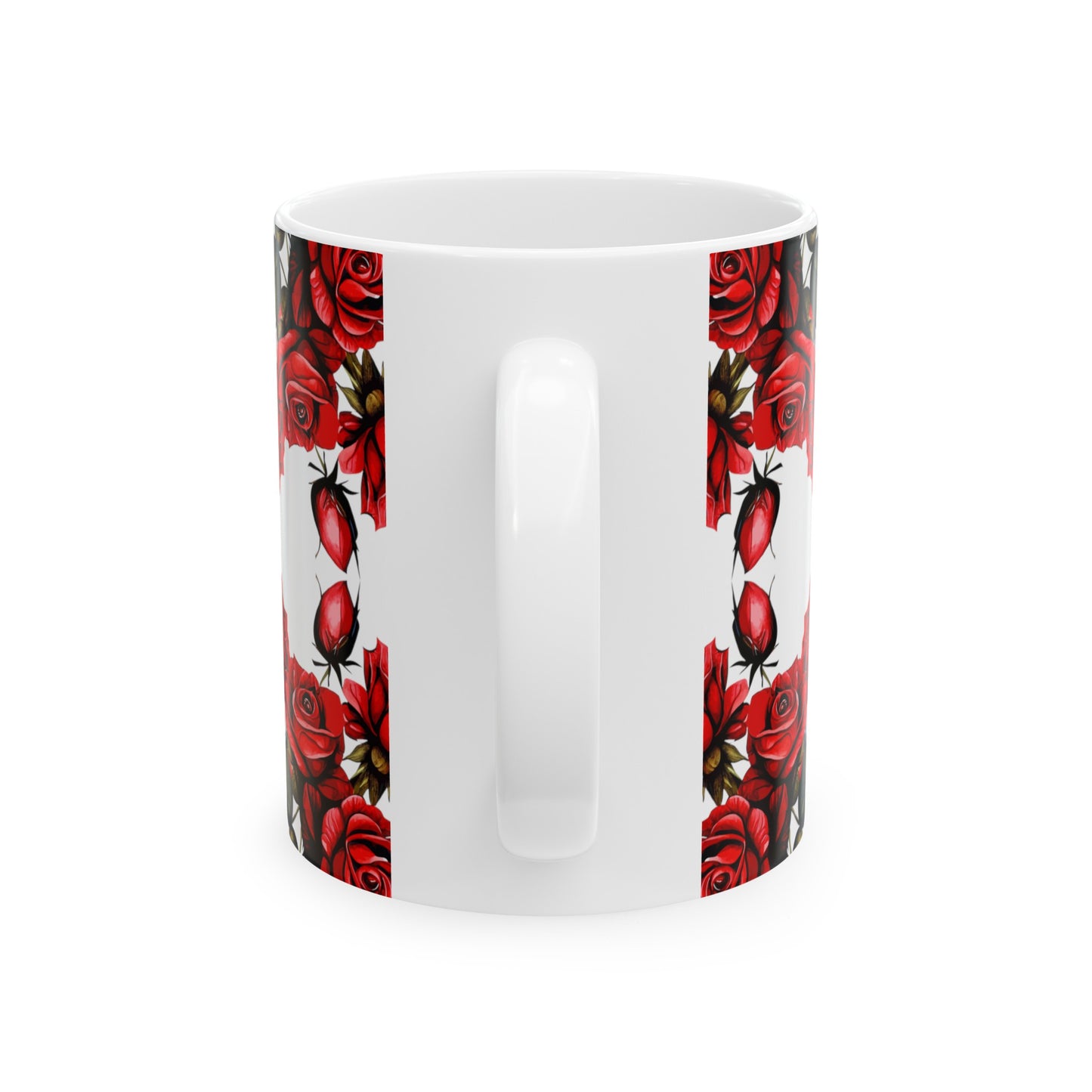 'Roses Are Red'- Ceramic Mug, 11oz