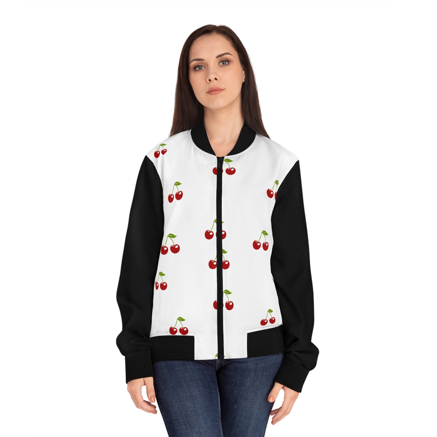 Cherry Bomb Bomber Jacket