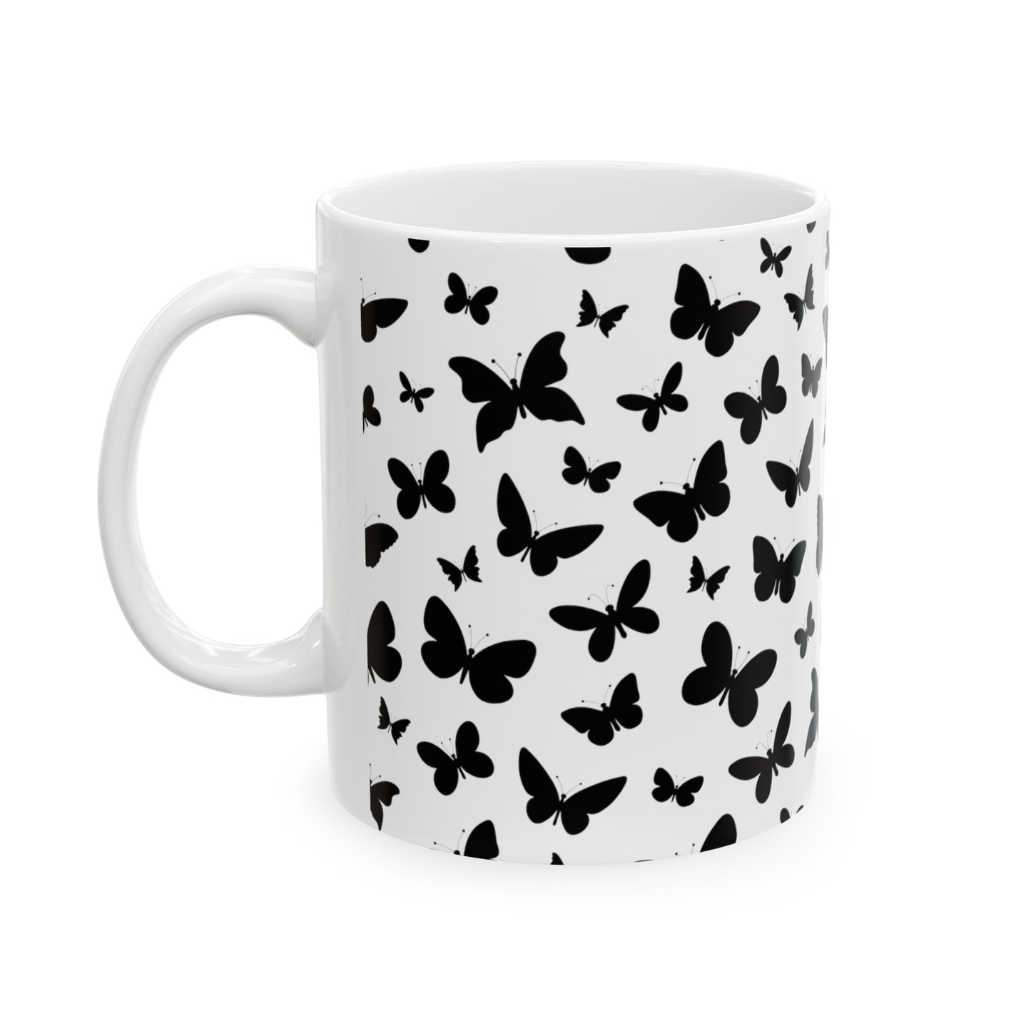 'Butterflies Fly' - Ceramic Mug, 11oz