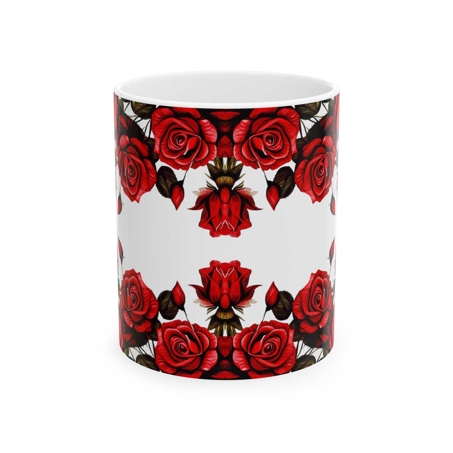 'Roses Are Red'- Ceramic Mug, 11oz