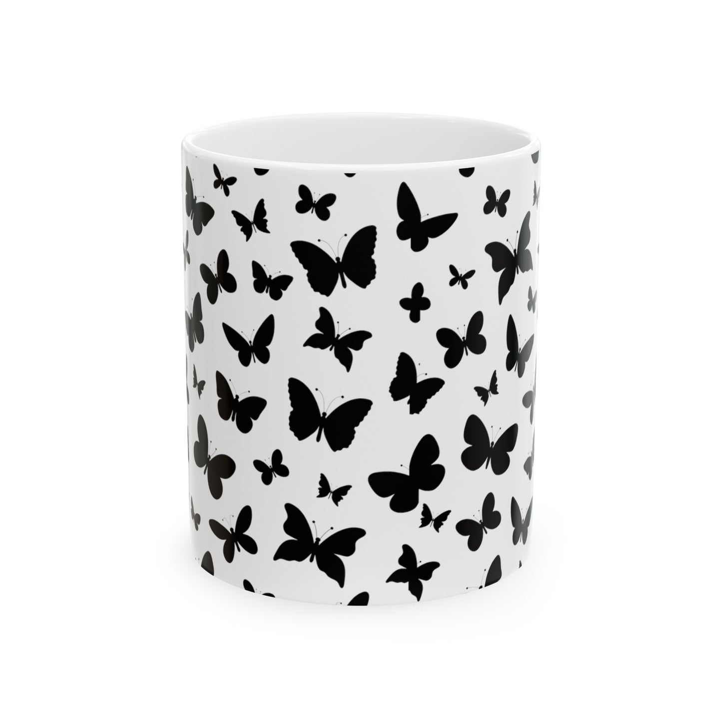 'Butterflies Fly' - Ceramic Mug, 11oz