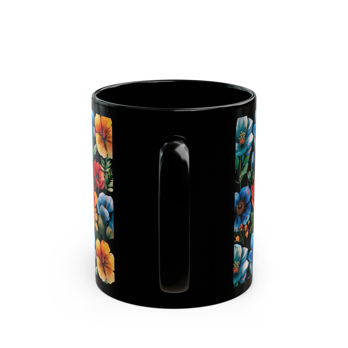 'Fun Floral' -  Ceramic Mug 11oz