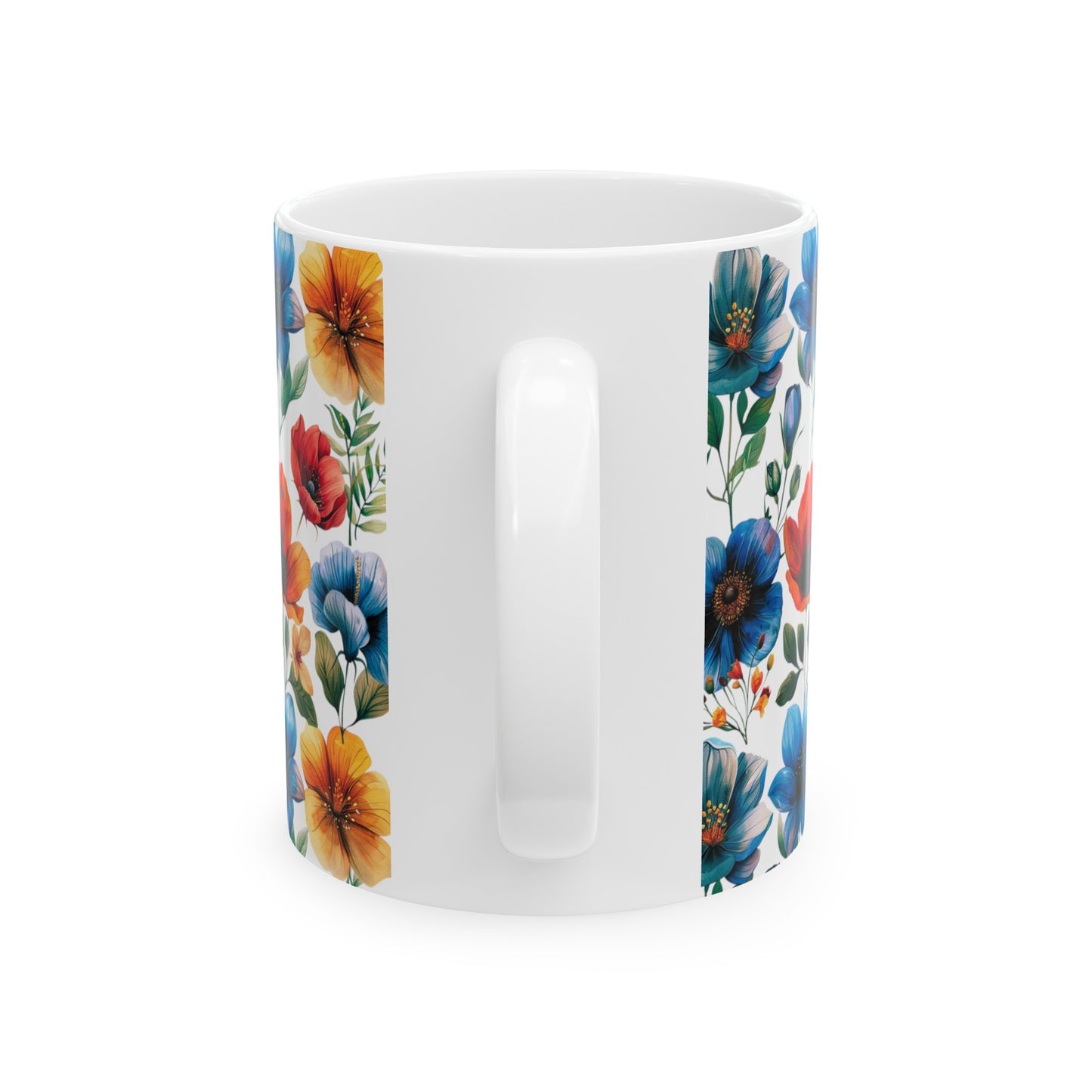 'Florally Fantastic' - Ceramic Mug, 11oz